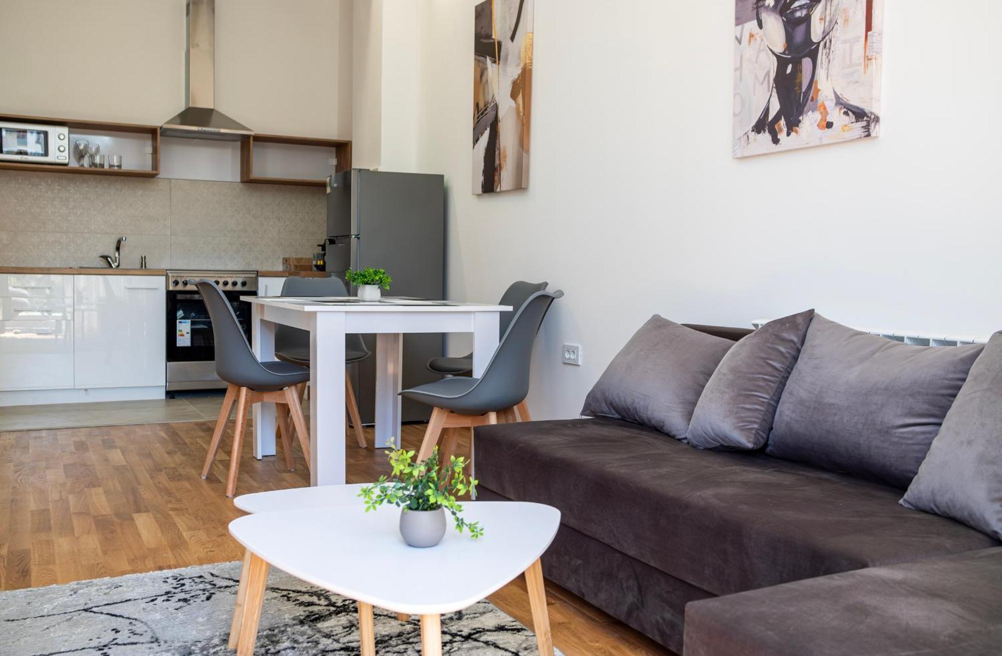 Home Art Apartments スコピエ エクステリア 写真