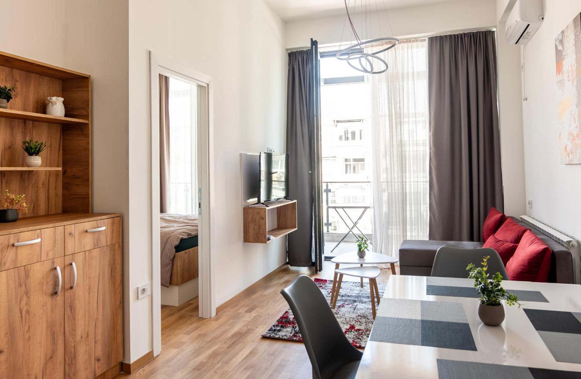 Home Art Apartments スコピエ エクステリア 写真
